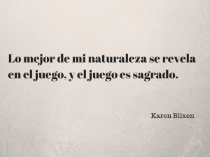 Frase Karen Blixen